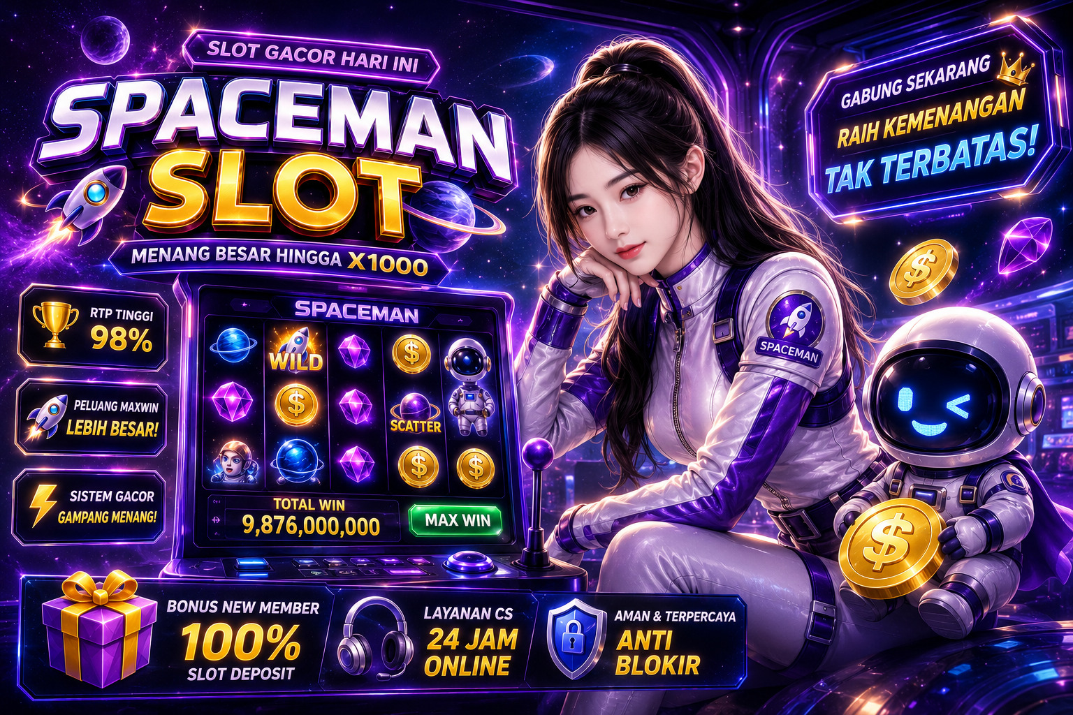 Cara Bermain Spaceman Slot dengan Lebih Nyaman